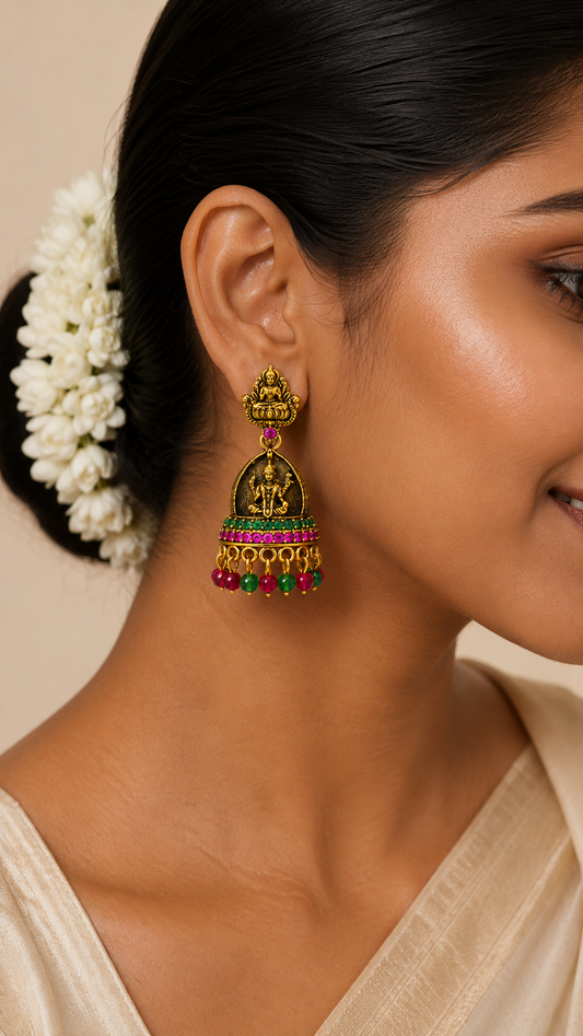 Lakshmi Heritage Arch Jhumkas