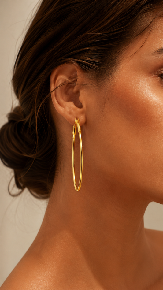 Aurea Gold Hoops