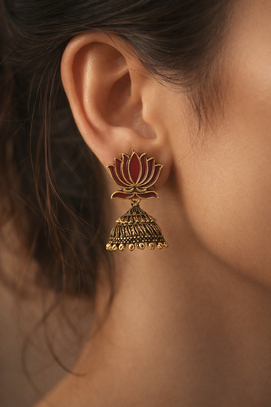 Padma Royale Jhumka Earrings