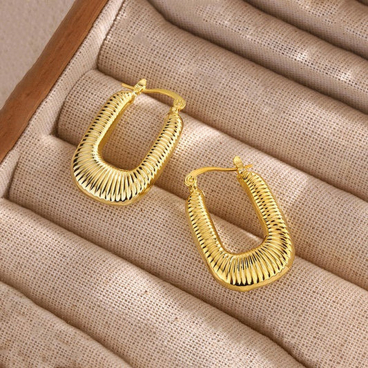 Radiant Sunburst Hoop Earrings