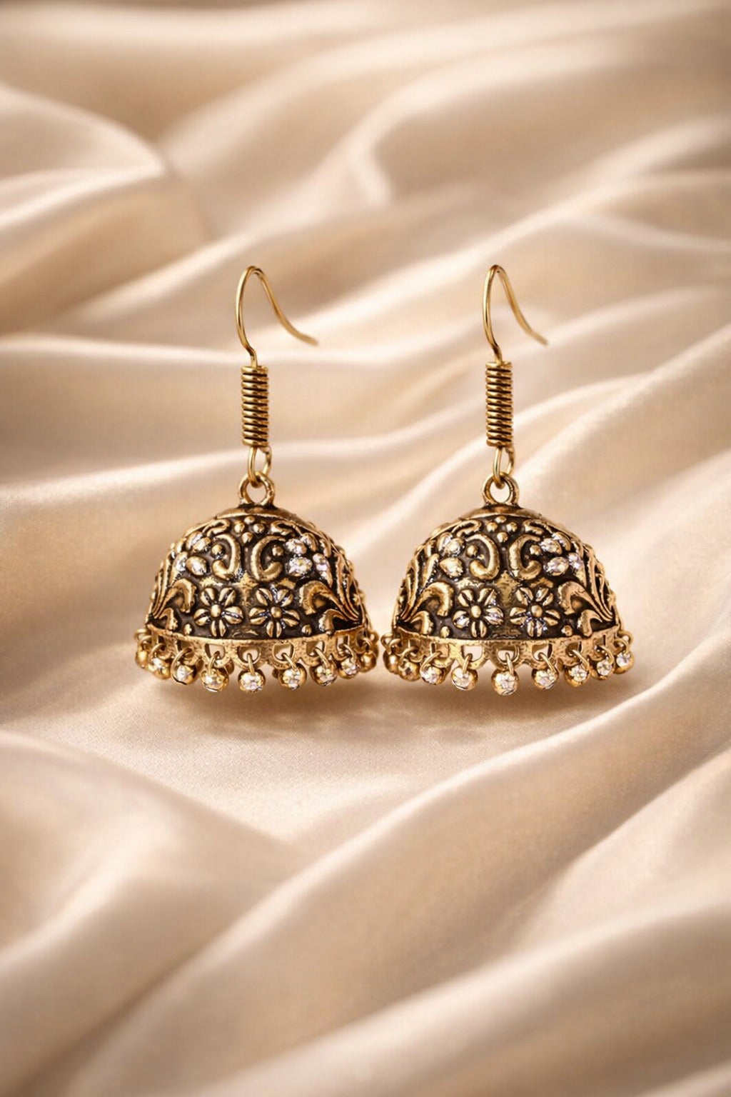 Noor Antique Jhumkas