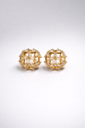 Crystal Dome Luxe Studs