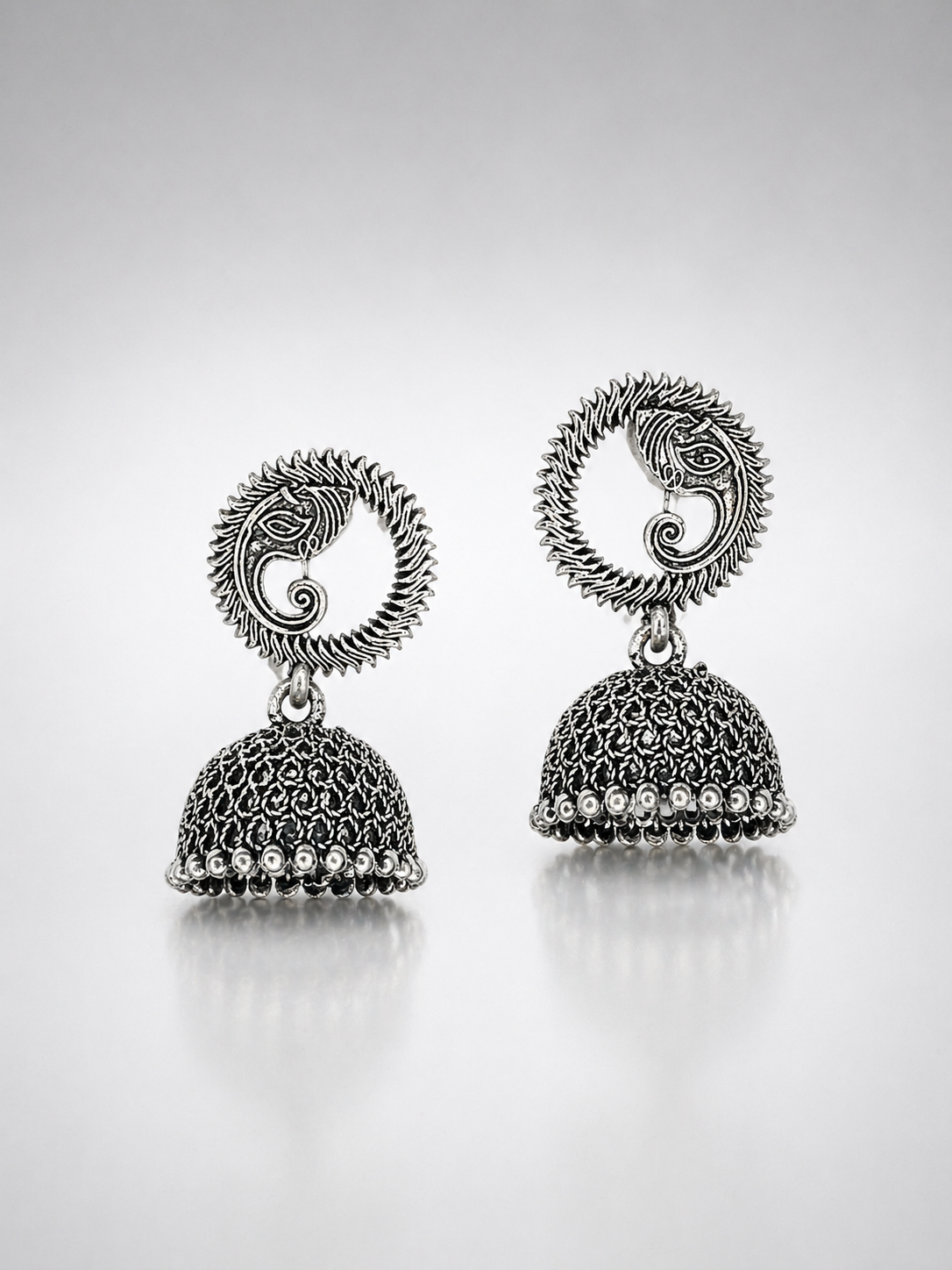 Viraasat Paisley Jhumka Earrings