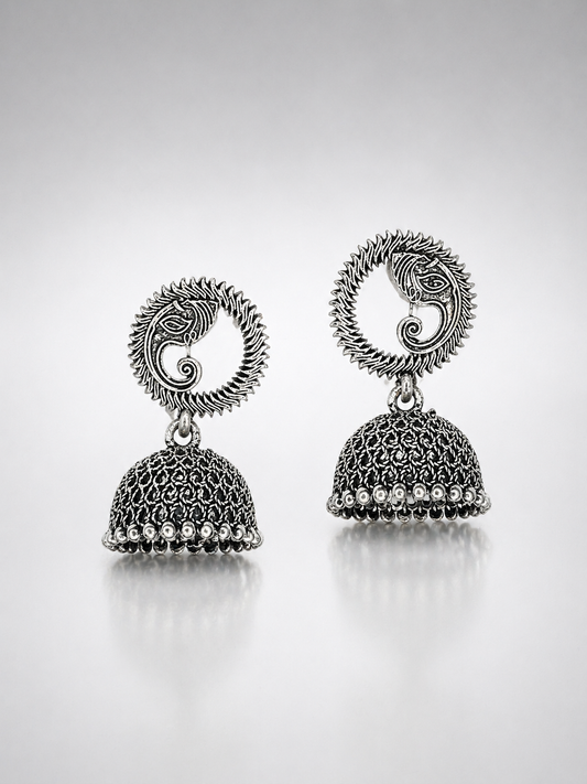 Viraasat Paisley Jhumka Earrings