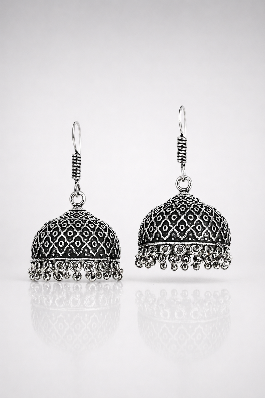 Zaira Classic Dome Jhumka Earrings