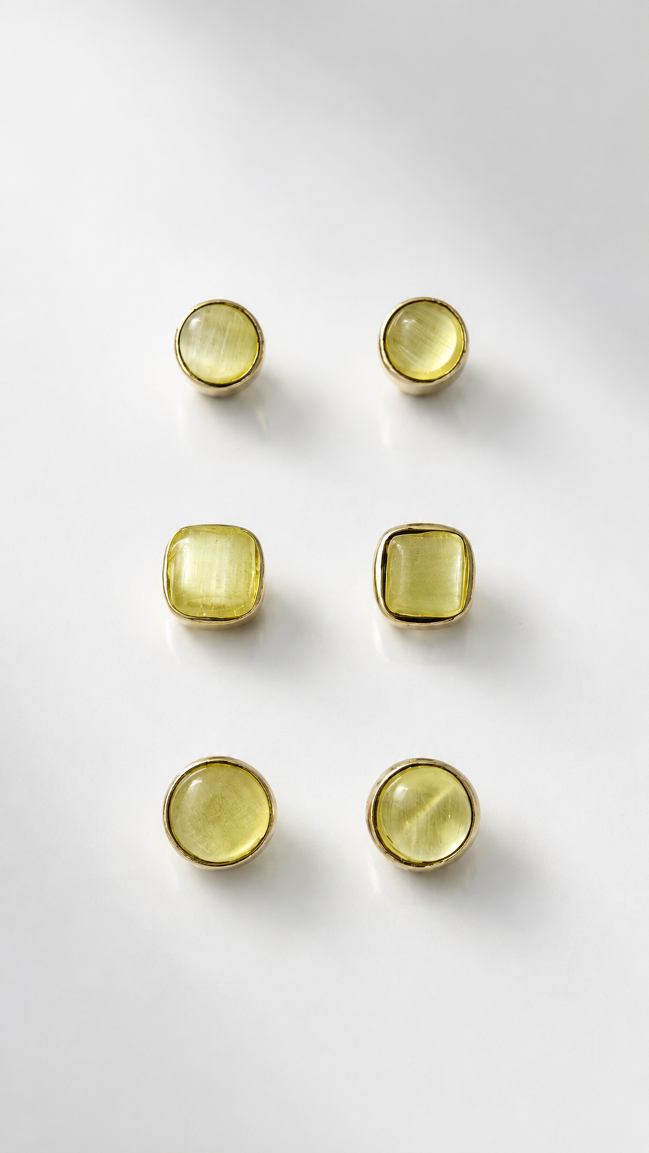 Nest Opaline Stud Earrings Set