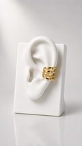 Golden Harmony Ear Cuff