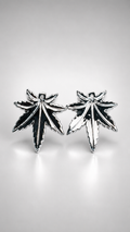 Maple Leaf Stud Earrings