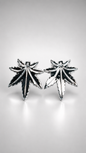 Maple Leaf Stud Earrings