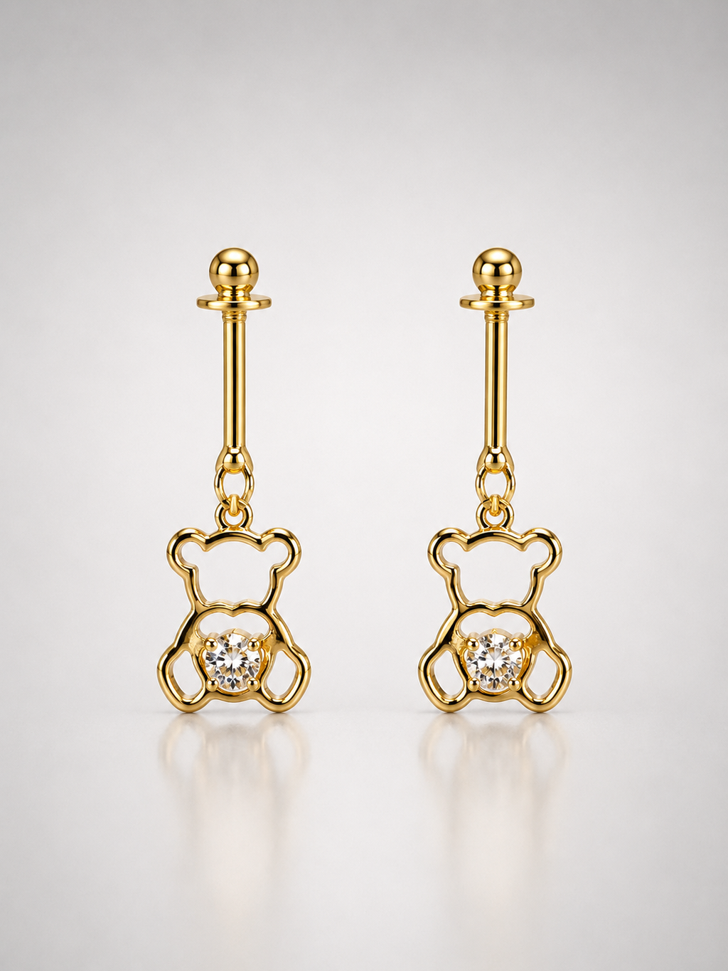 Golden Teddy Spark Helix Stud