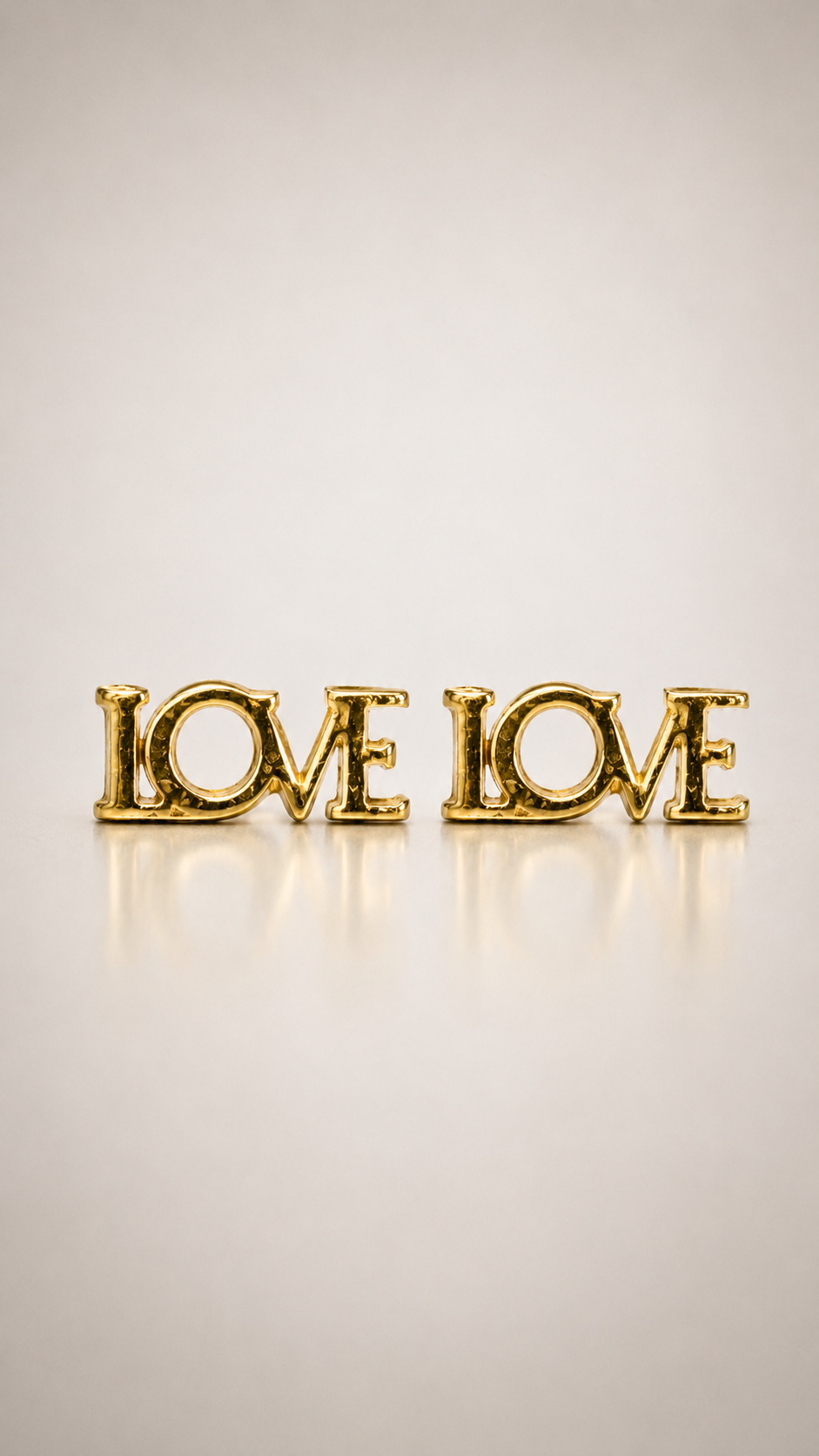 Love Letter Stud Earrings