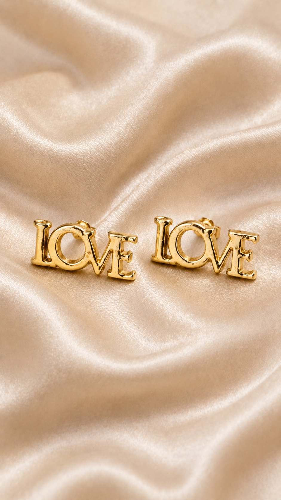Love Letter Stud Earrings