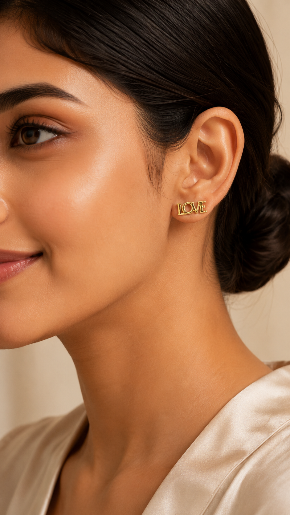 Love Letter Stud Earrings