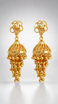 Swarna Cascade Rope Jhumkas