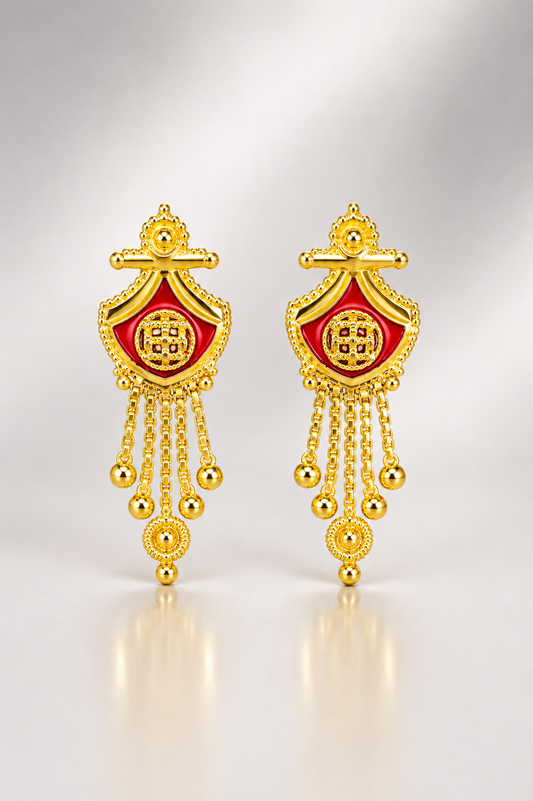 Divya Crimson Waterfall Drops