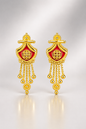 Divya Crimson Waterfall Drops