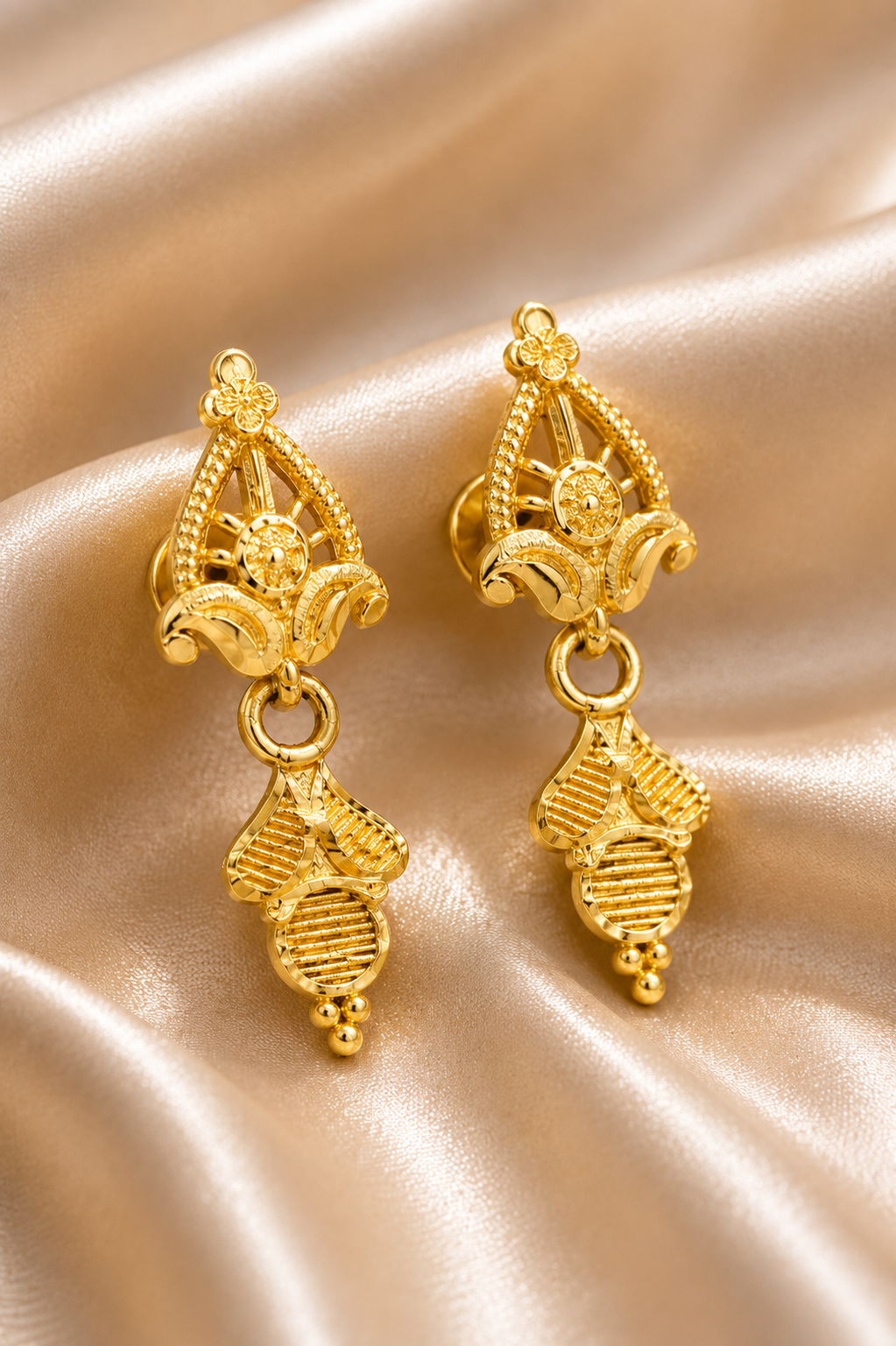 Ananya Filigree Spade Drops
