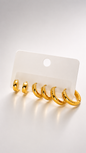 Classic Gold Hoop Set