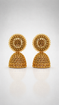 Royal Heritage Dome Jhumka Earrings