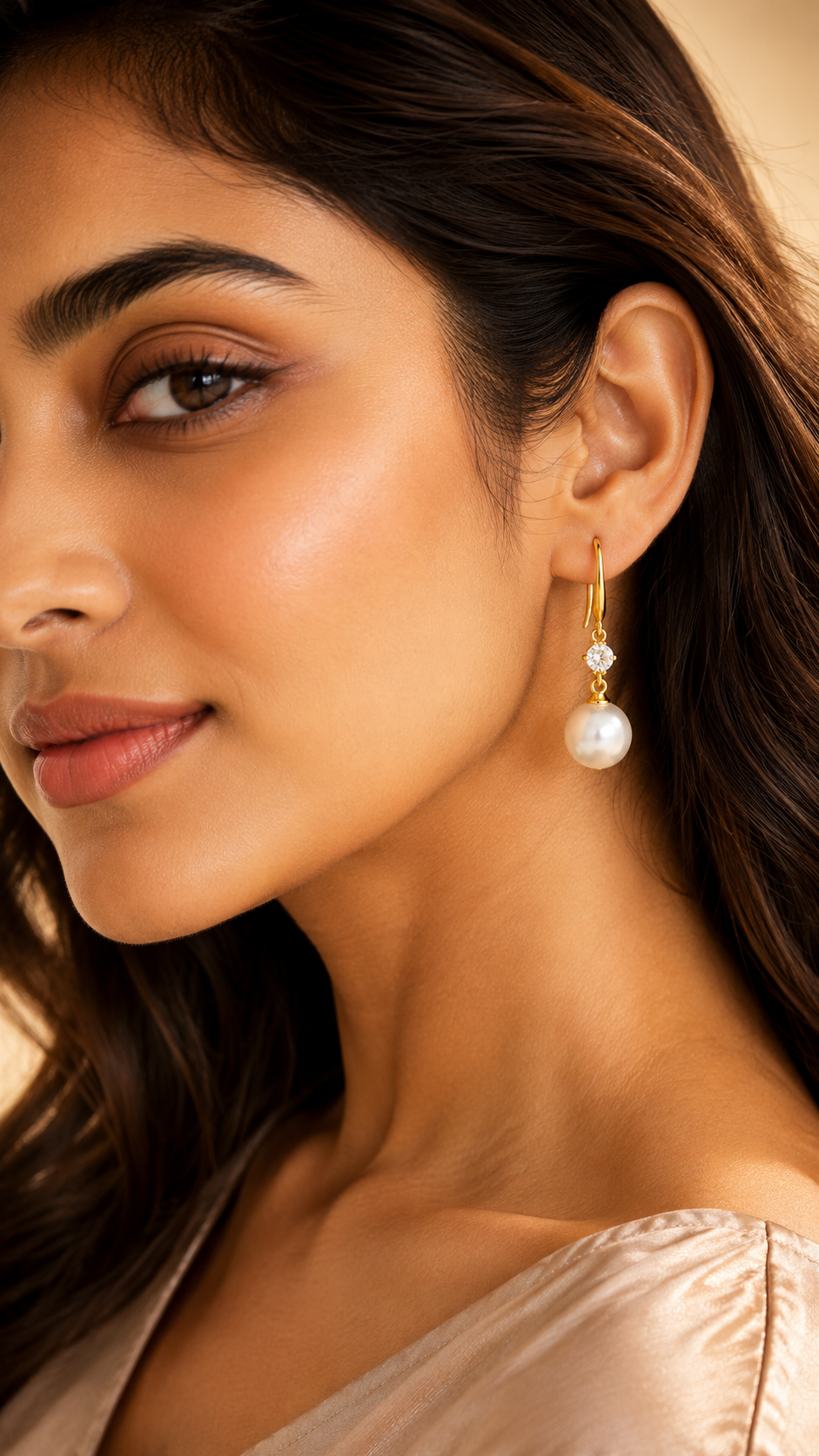 Pearl Bloom Stud Earrings