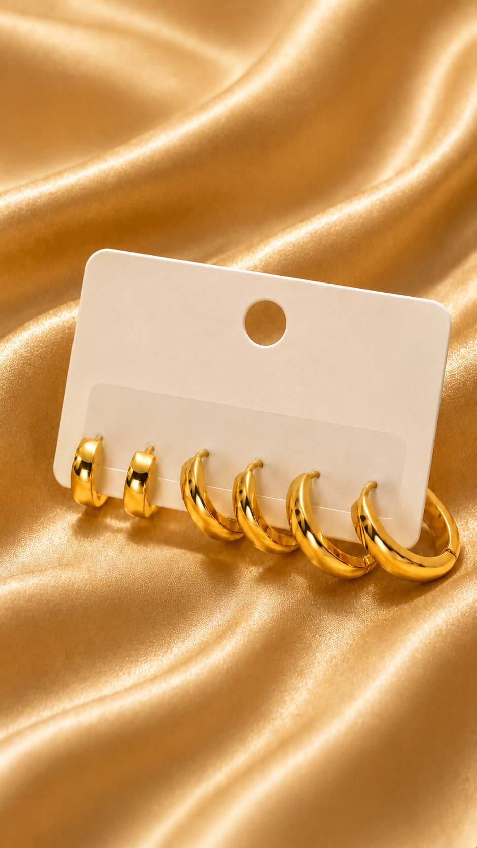 Classic Gold Hoop Set