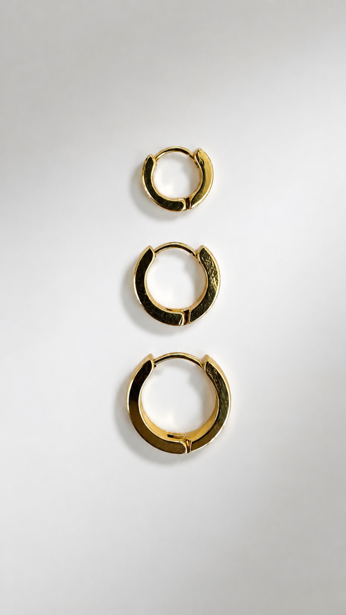 Classic Gold Hoop Set