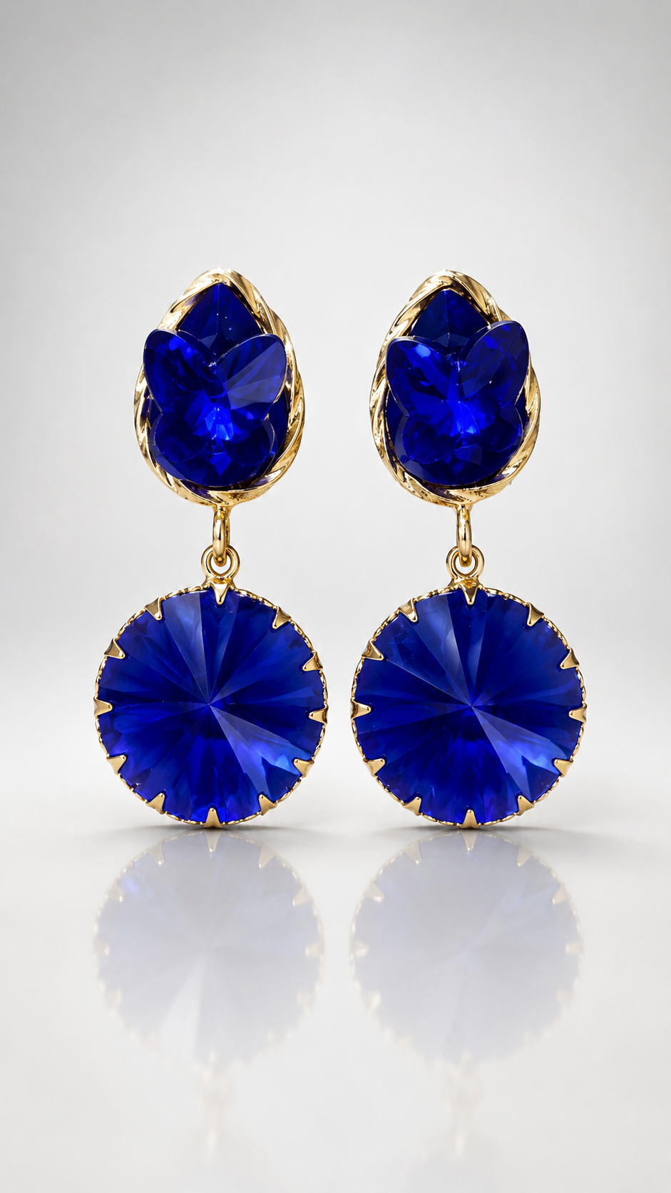 Sapphire Flutter Drops