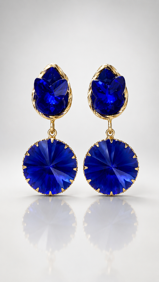 Sapphire Flutter Drops
