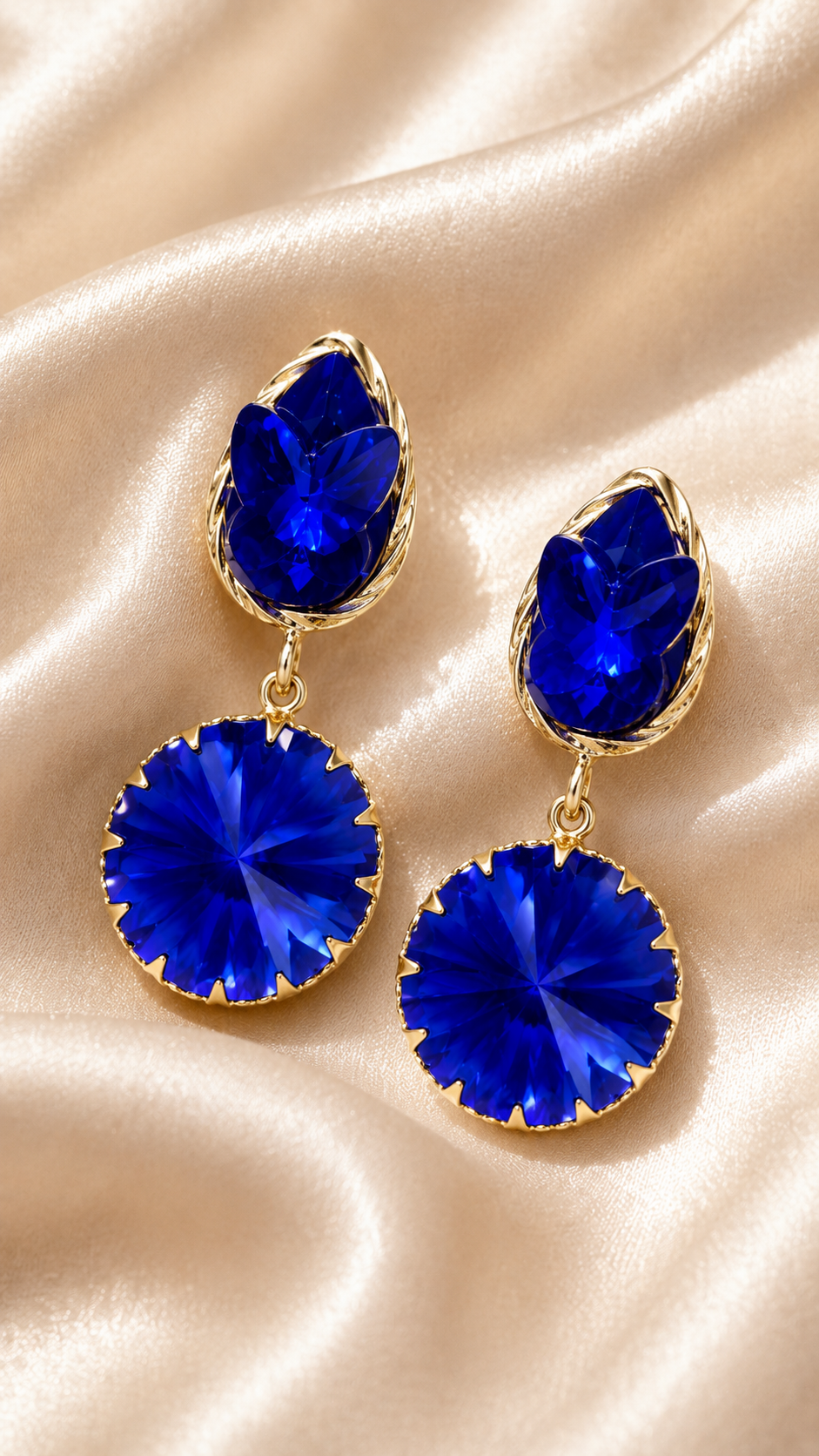 Sapphire Flutter Drops