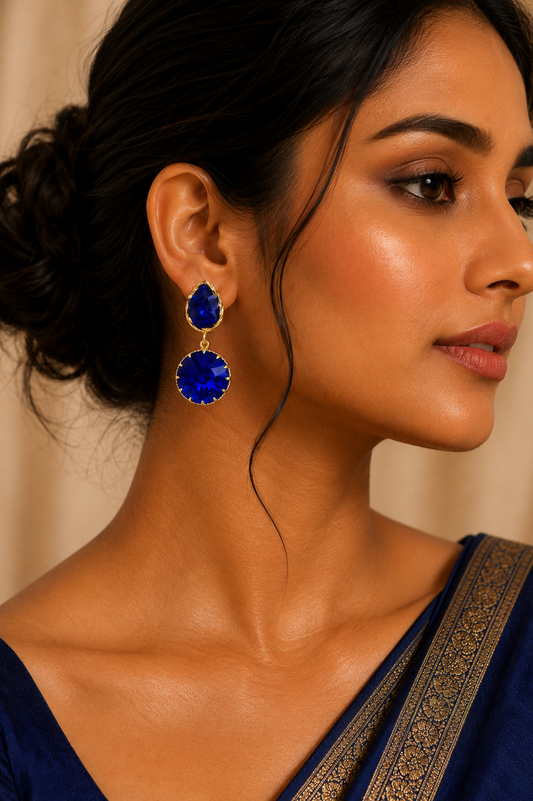 Sapphire Flutter Drops