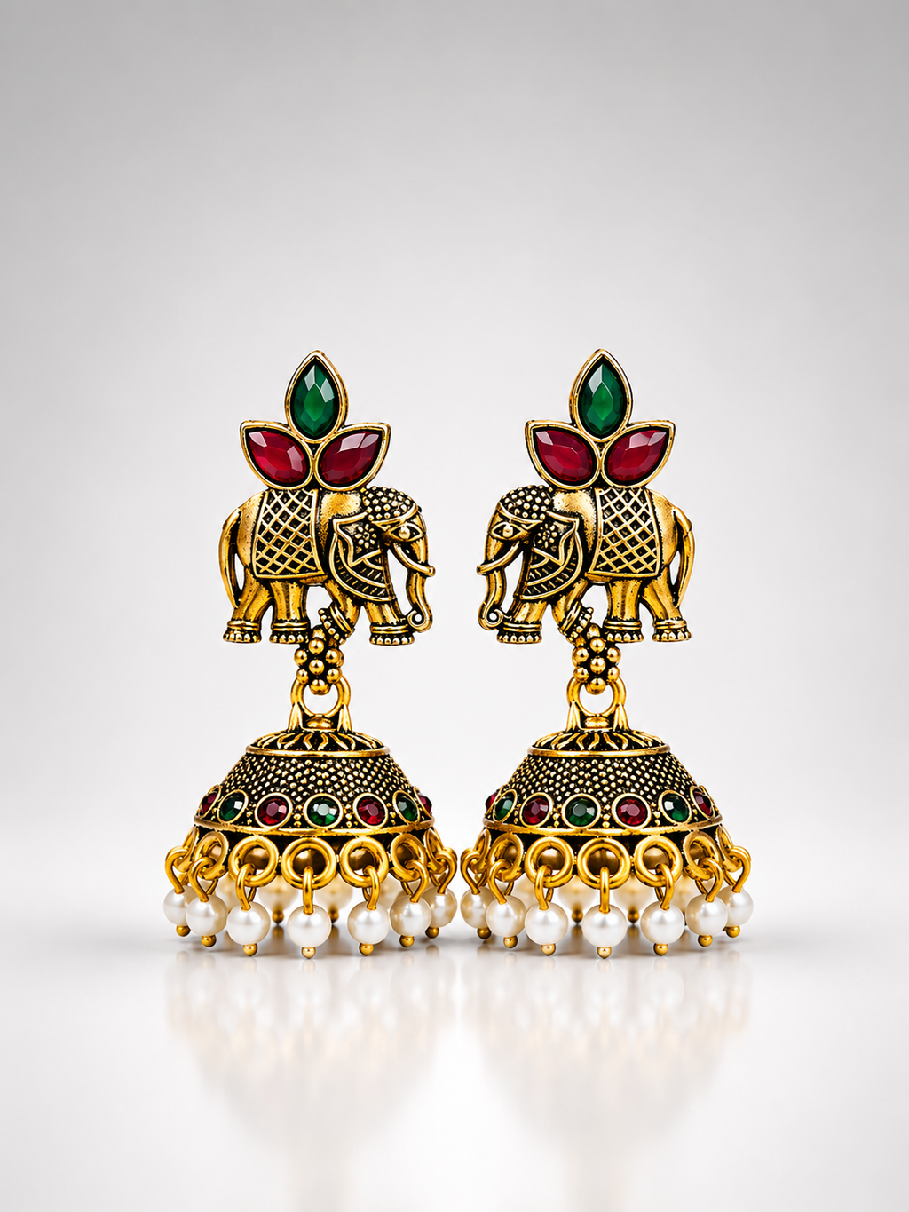 Gajraaj Heritage Jhumkas