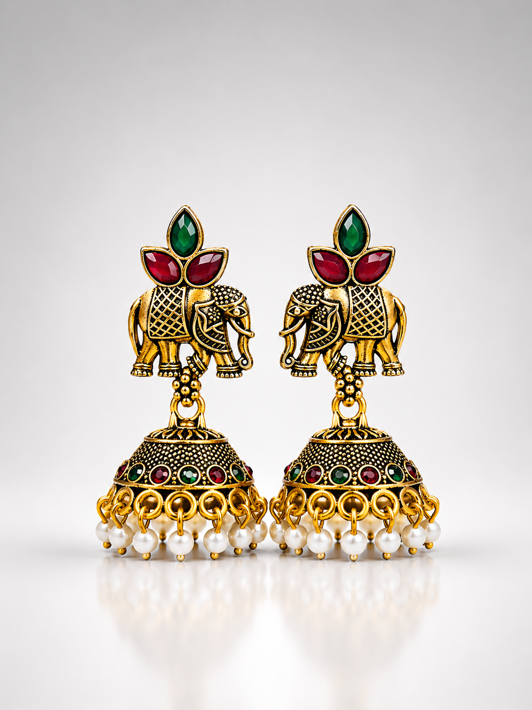 Gajraaj Heritage Jhumkas