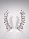 Marquise Crystal Wing Ear Crawlers
