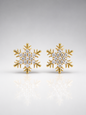 Aurelia Snowflake Studs