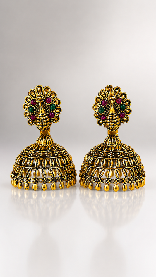Mayura Heritage Jhumka