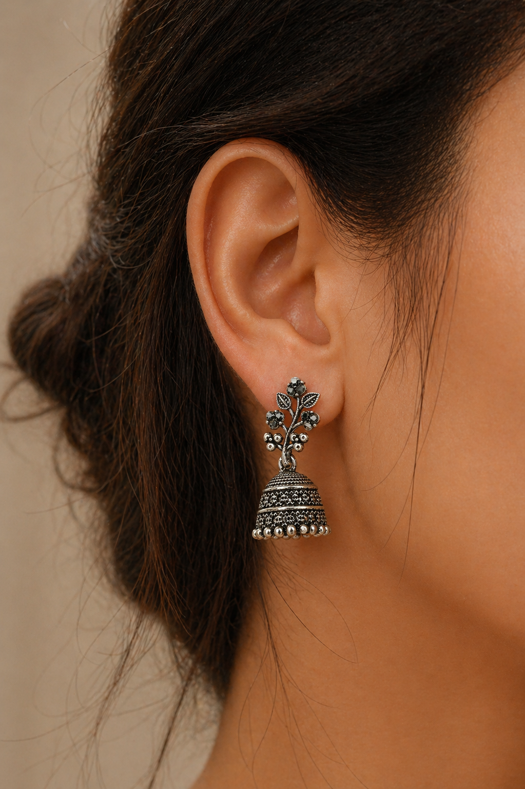 Vanya Bloom Jhumka Earrings