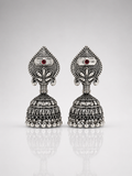 Zariya Oxidised Dome Jhumka