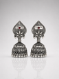Zariya Oxidised Dome Jhumka