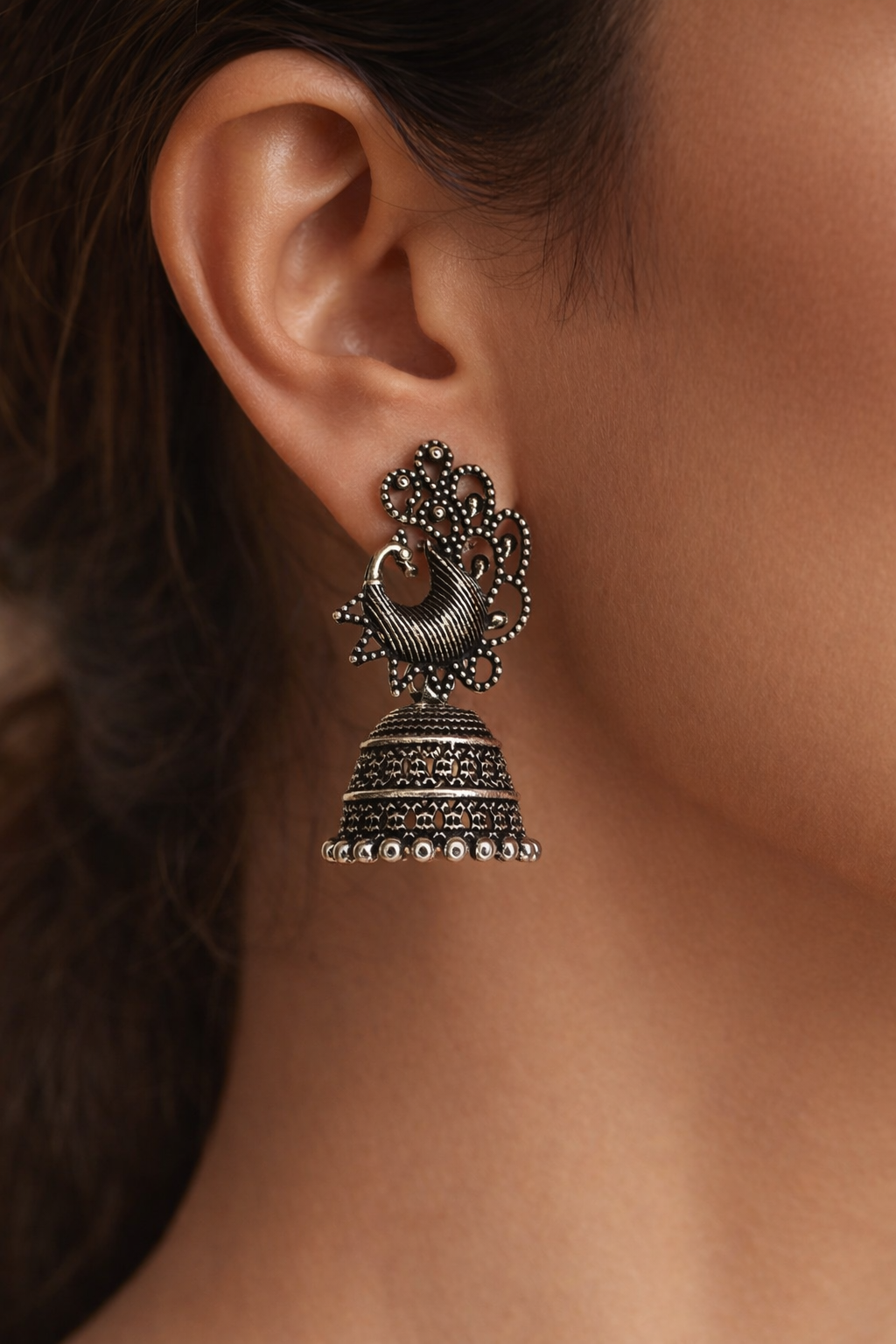 Mayura Heritage Jhumka Earrings