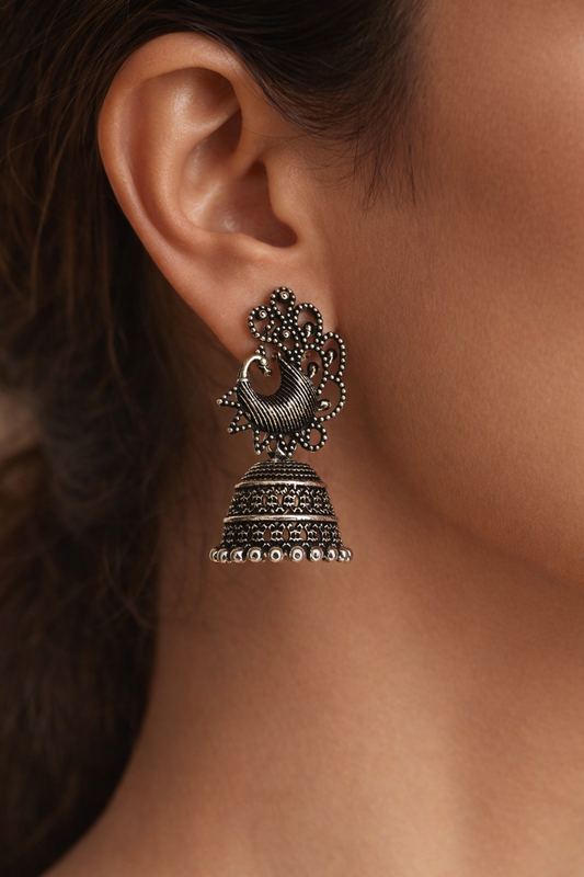 Mayura Heritage Jhumka Earrings