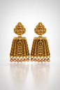 Sri Lakshmi Pearl Heritage Temple Jhumkas