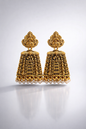 Sri Mahalakshmi Pearl Temple Jhumkas