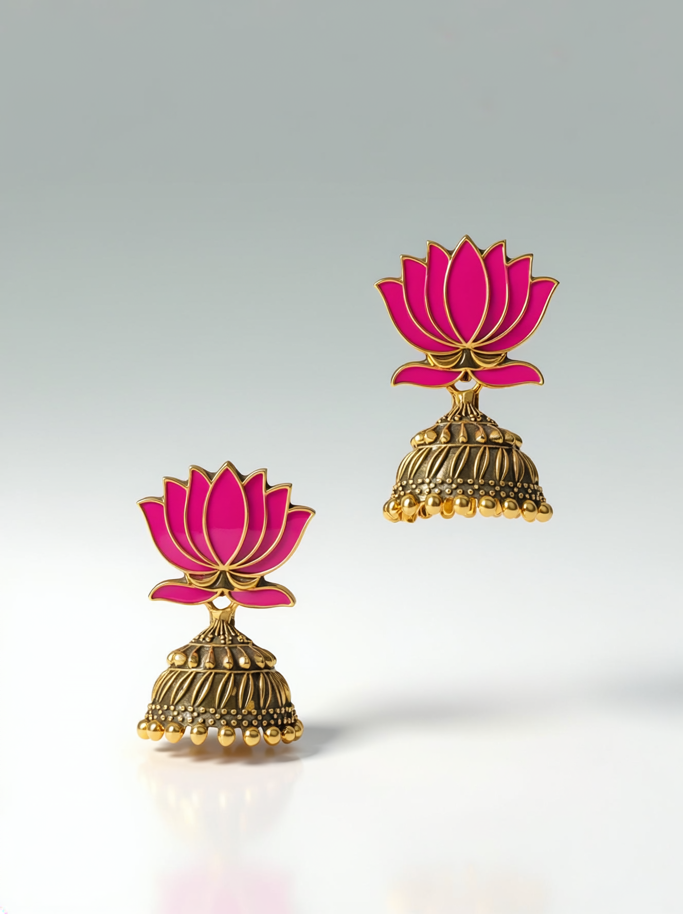 Padma Radiance Jhumka Earrings