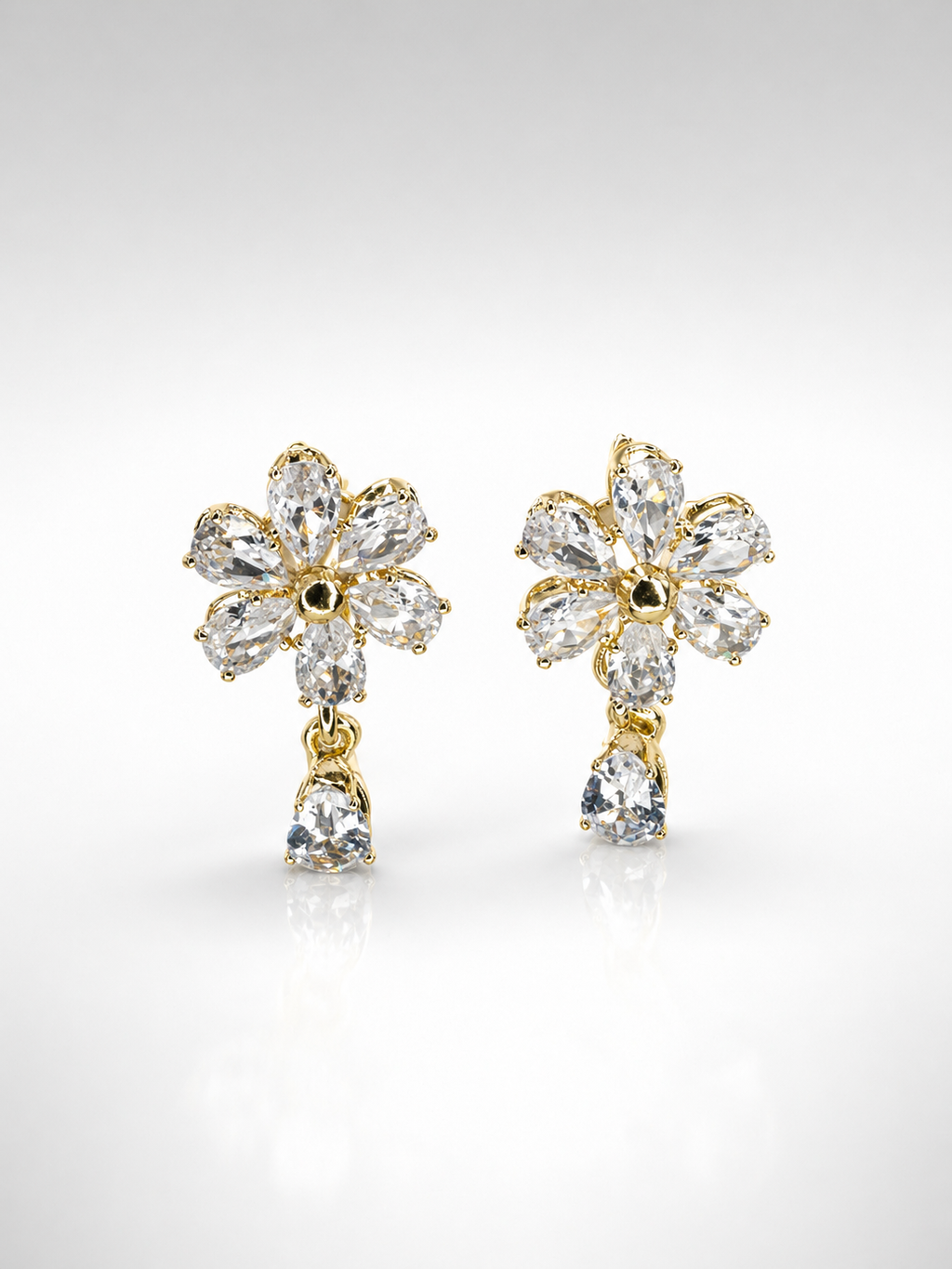 Celeste Bloom Crystal Earrings