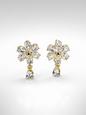 Celeste Bloom Crystal Earrings