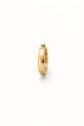 Men’s Gold Curvy Huggie  Hoop