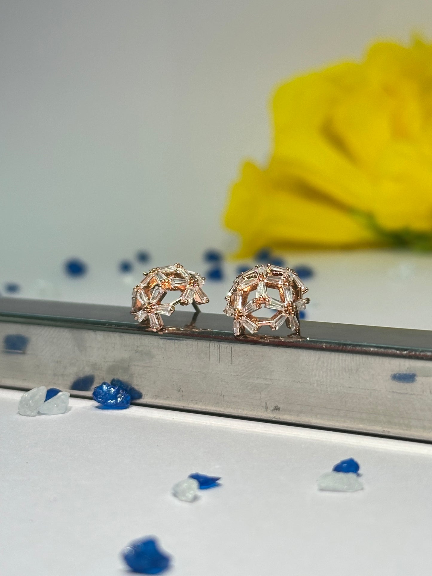 Crystal Dome Luxe Studs