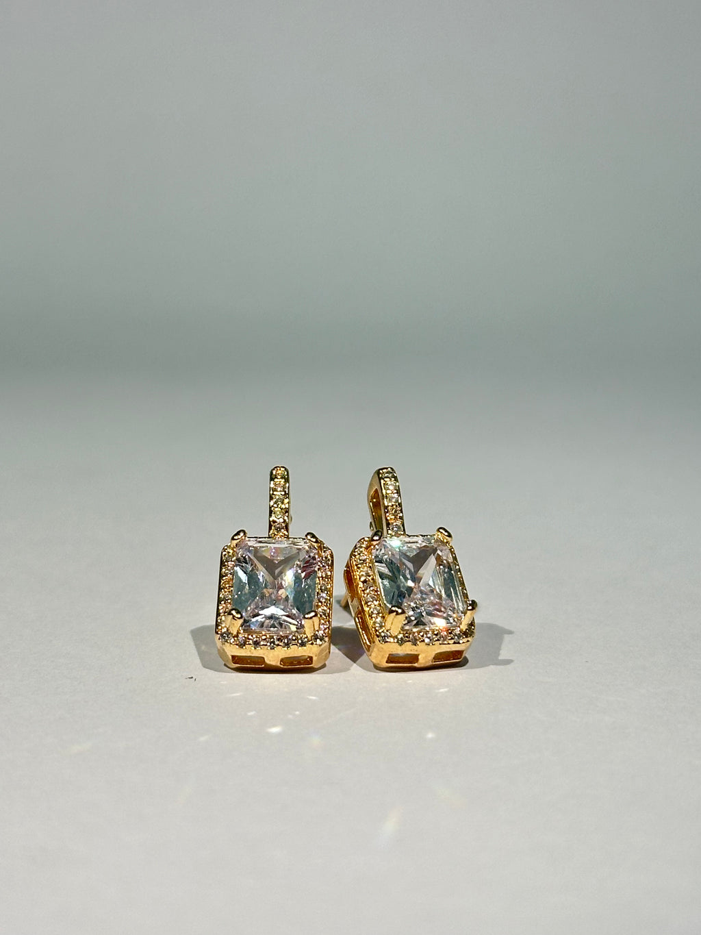 Royal Square Crystal Drops