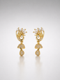 Regal Peacock Jhumka Drop Earrings