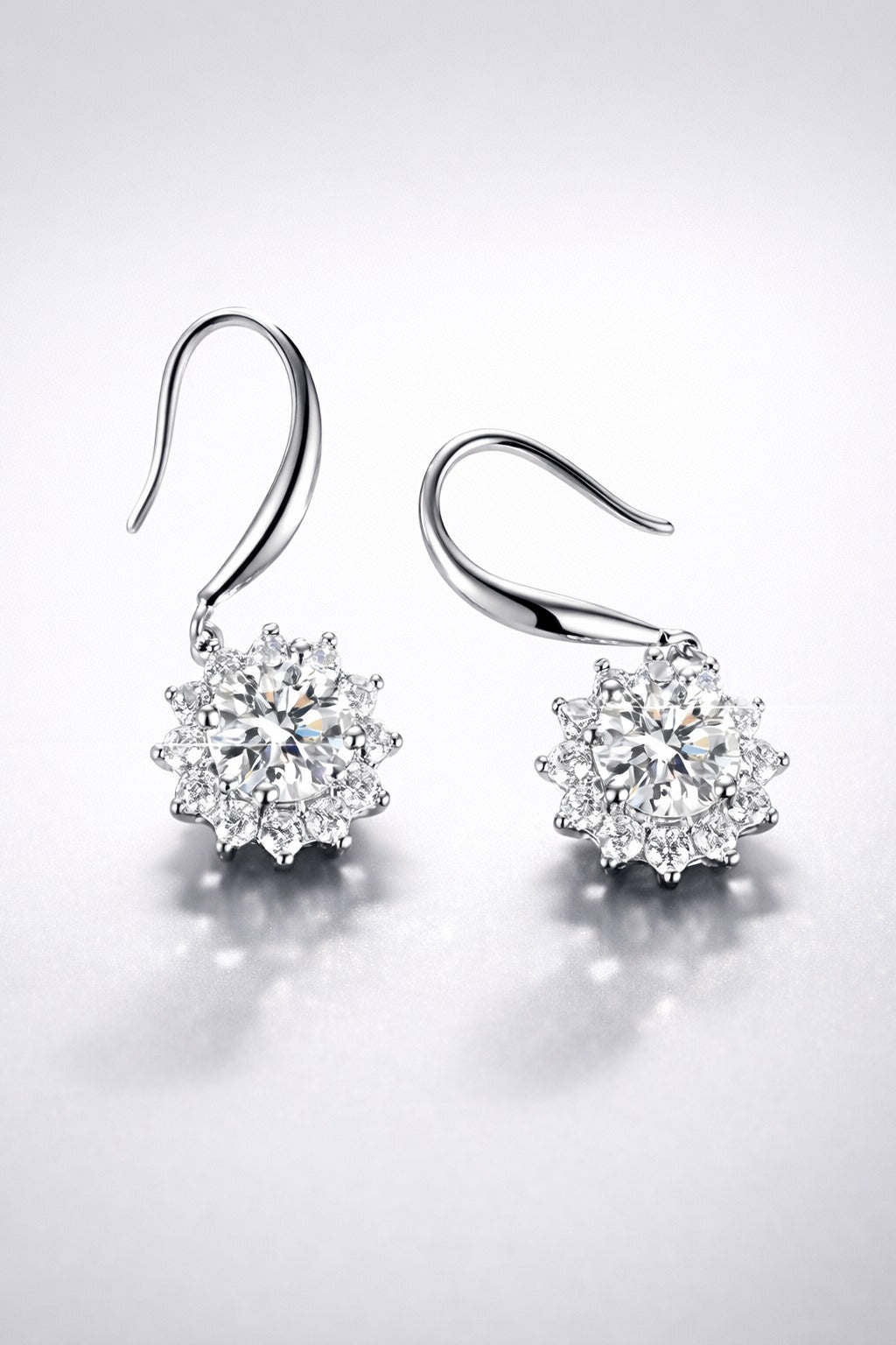 Celestial Halo Drop Earrings